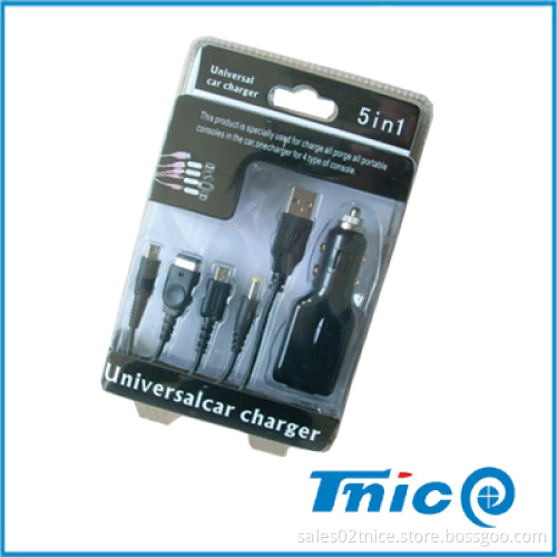 5 in 1 car charger for ndsill